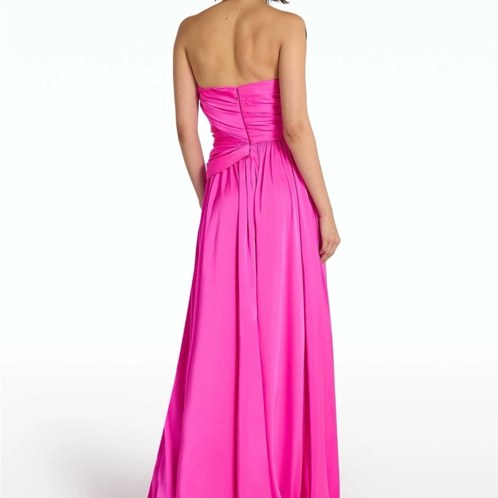 Safiyaa Pink Victoire Beverley Long Dress - Picture 2 of 10